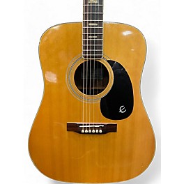 Used Epiphone Used Epiphone FT350 Natural Acoustic Electric Guitar