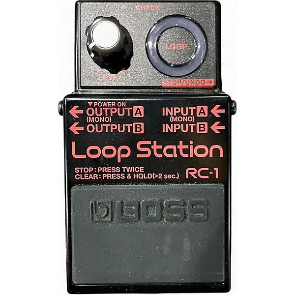 Used BOSS RC1 Loop Station Pedal