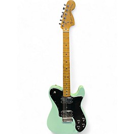 Used Fender Used Fender Vintera 70s Telecaster Deluxe Surf Green Solid Body Electric Guitar