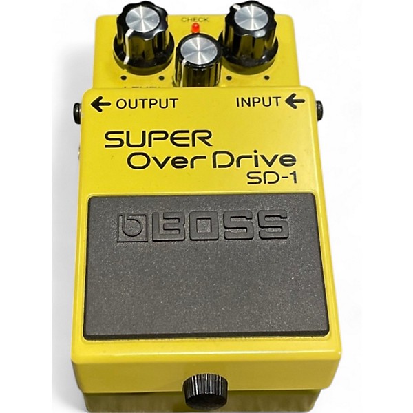 Used BOSS SD1 Super Overdrive Effect Pedal