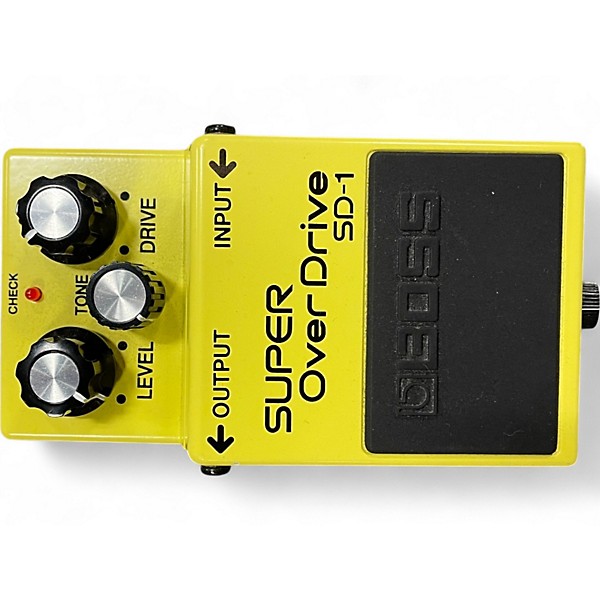 Used BOSS SD1 Super Overdrive Effect Pedal