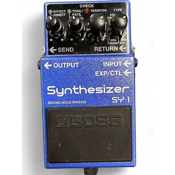 Used BOSS SY1 Effect Pedal