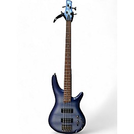 Used Ibanez Used Ibanez SR300 Blue Electric Bass Guitar