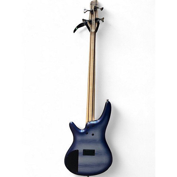 Used Ibanez Used Ibanez SR300 Blue Electric Bass Guitar