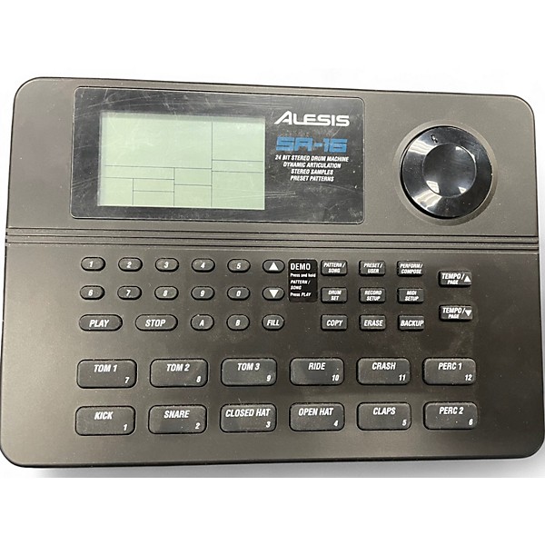 Used Alesis SR16 Drum Machine