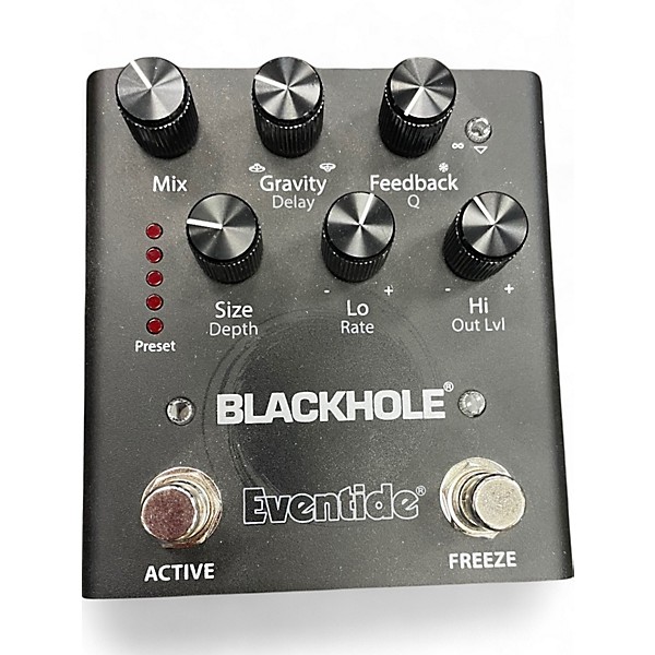 Used Eventide BLACK HOLE Effect Pedal