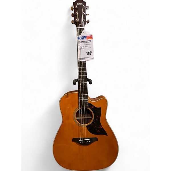 Used Yamaha A1M Natural Acoustic Electric Guitar