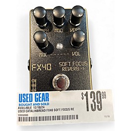 Used Catalinbread FX40 SOFT FOCUS REVERB Effect Pedal