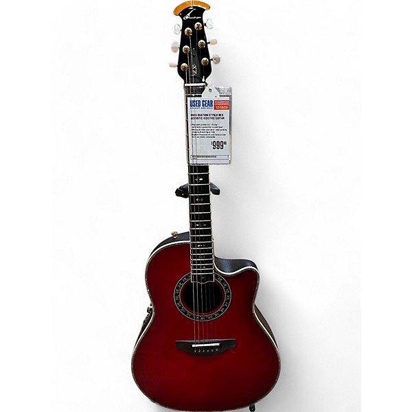 Used Ovation c779lx red Acoustic Electric Guitar,New Products : American Fashion Style Bags On Sale