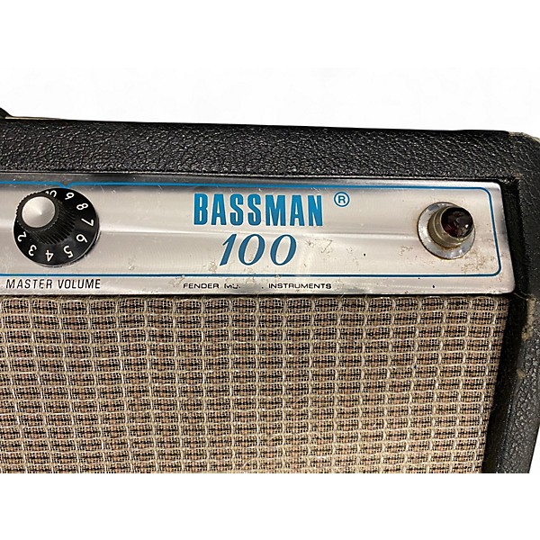 Vintage fender bassmen 100 Tube Bass Amp Head