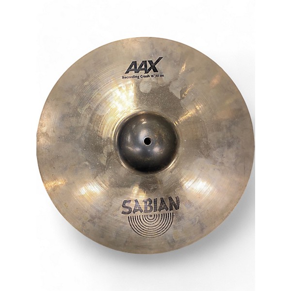 Used SABIAN Used SABIAN AAX Recording Crash Cymbal