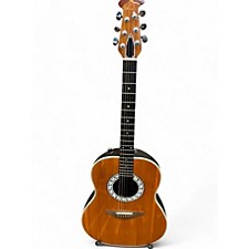 Vintage 1977 Ovation 1619-4 Natural Acoustic Electric Guitar