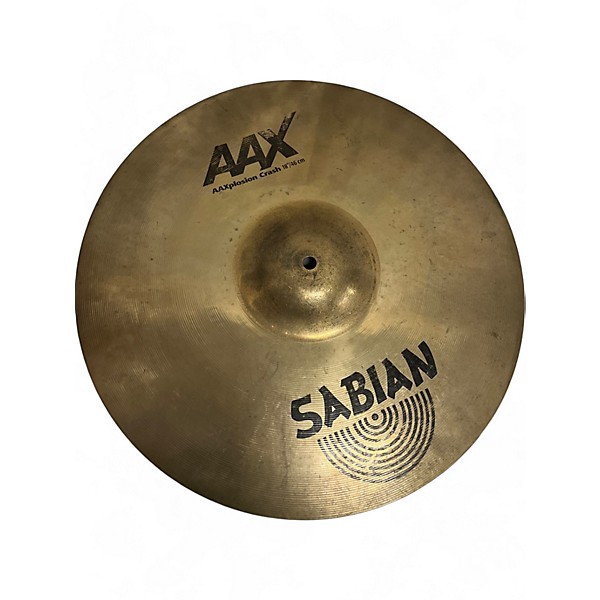 Used SABIAN Used SABIAN AAX AAXplosion Crash Cymbal