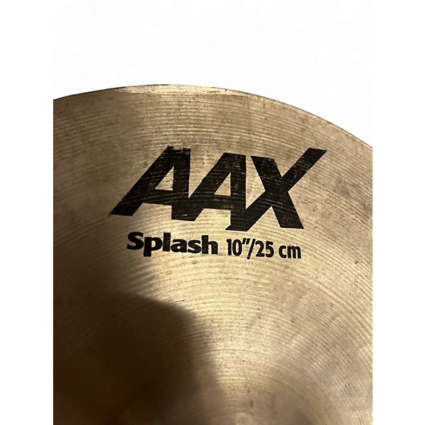 Used SABIAN Used SABIAN AAX Splash Brilliant Cymbal