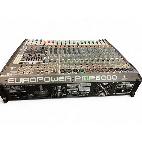 Used Behringer PMP6000 Powered Mixer