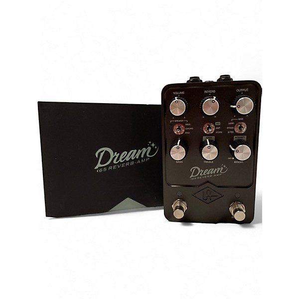 Used Universal Audio Used Universal Audio Dream '65 Reverb Amplifier Effects Pedal Black Effect Pedal