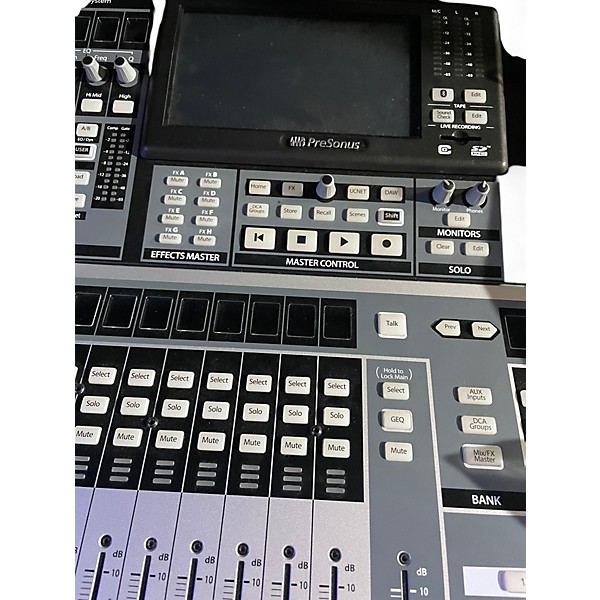 Used PreSonus studio live 64s Digital Mixer