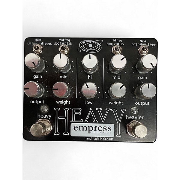 Used Empress Effects Used Empress Effects Heavy Dual-Channel Distortion Effect Pedal