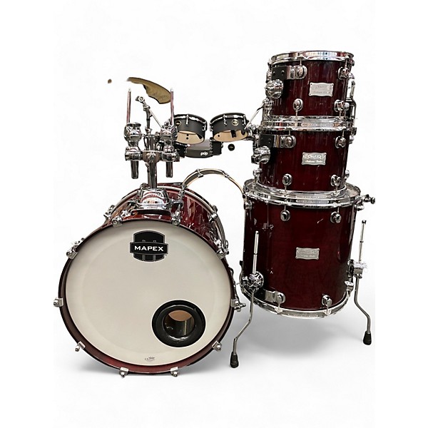 Used Mapex Used Mapex Saturn Standard Wine Red Drum Kit