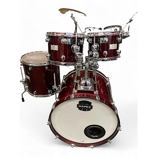 Used Mapex Used Mapex Saturn Standard Wine Red Drum Kit