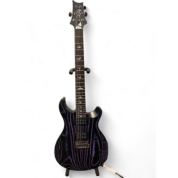 Used PRS Used PRS SE Sandblasted CE24 Purple Solid Body Electric Guitar