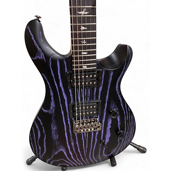 Used PRS Used PRS SE Sandblasted CE24 Purple Solid Body Electric Guitar