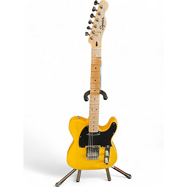 Used Squier Used Squier Affinity Telecaster Butterscotch Solid Body Electric Guitar