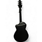 Used Composite Acoustics OX-RAW-ELE Black Acoustic Electric Guitar