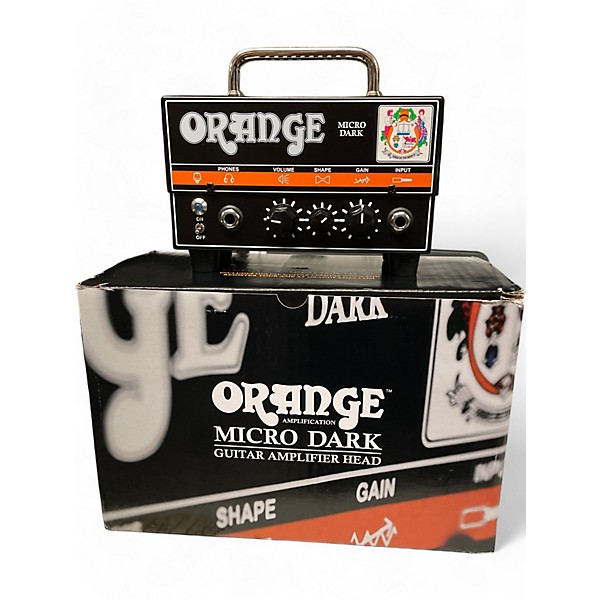 Used Orange Amplifiers Used Orange Amplifiers Micro Dark 20W Tube Guitar Amp Head