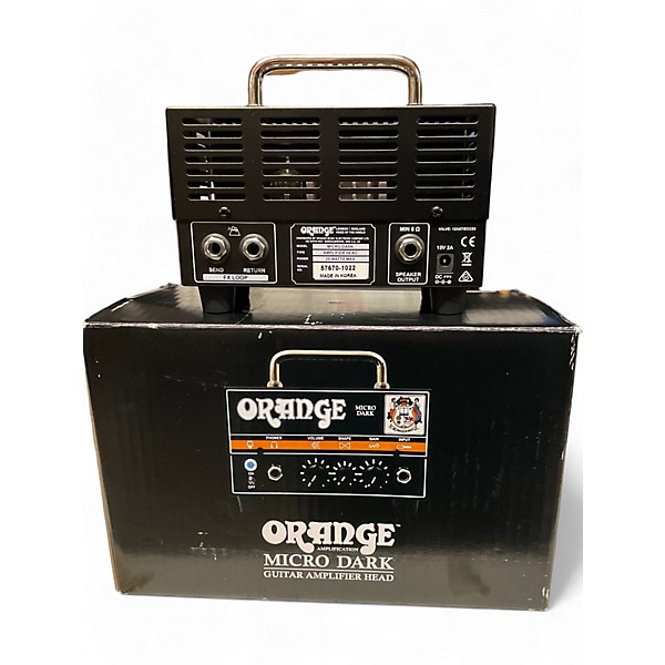 Used Orange Amplifiers Used Orange Amplifiers Micro Dark 20W Tube Guitar Amp Head