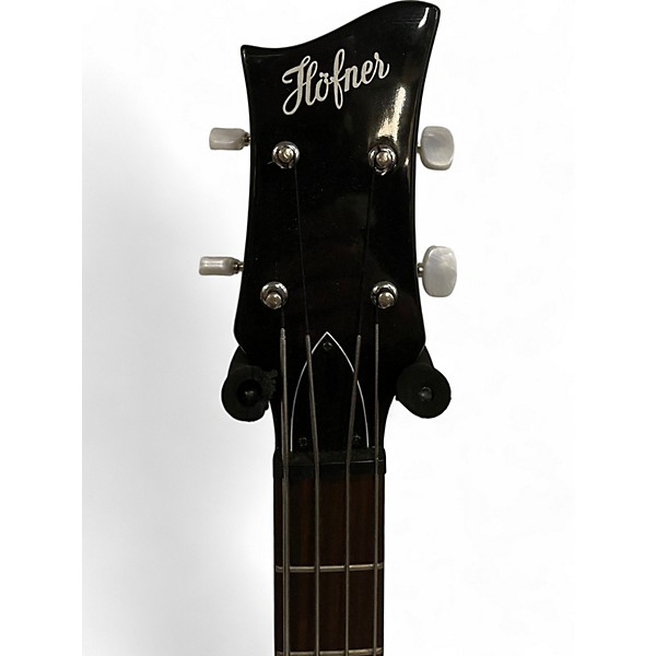 Used Hofner Used Hofner HI-CB-PE Black Electric Bass Guitar