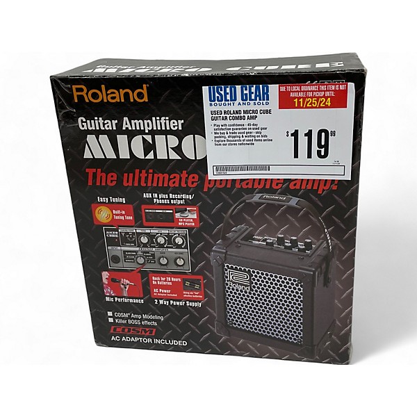 Used Roland Used Roland Micro Cube Guitar Combo Amp