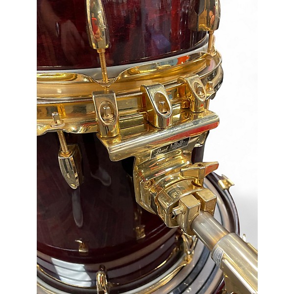 Used Pearl Used Pearl 8 piece Master Custom Wine Red Drum Kit