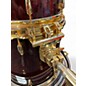 Used Pearl Used Pearl 8 piece Master Custom Wine Red Drum Kit