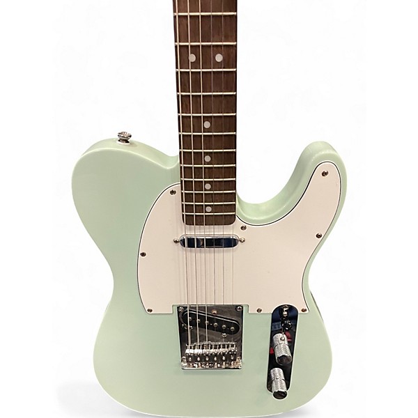 Used Squier Used Squier SONIC TELECASTER Seafoam Green Solid Body Electric Guitar