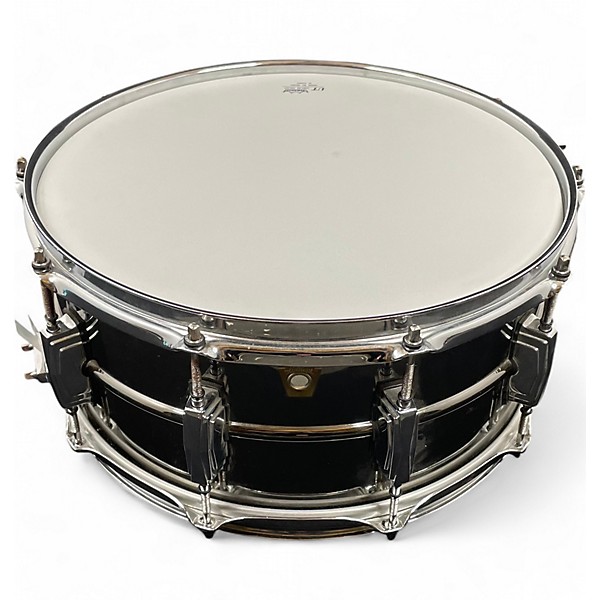 Used Ludwig Used Ludwig Black Beauty Snare Black Chrome Drum