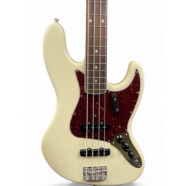 Used Fender Used Fender AMERICAN VINTAGE II 1966 JAZZ BASS Olympic White Electric Bass Guitar