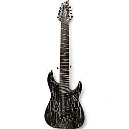 Used Schecter Guitar Research Used Schecter Guitar Research C8 Silver-Mountain Multiscale Silver Mountain Solid Body Elect...