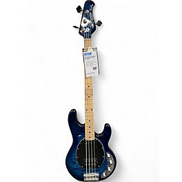 Used Sterling by Music Man Used Sterling by Music Man Ray34 Blue Burst Electric Bass Guitar