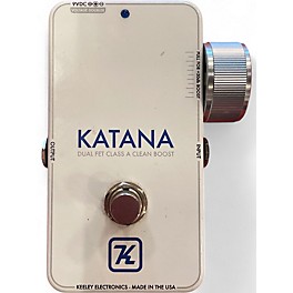 Used 2024 Keeley Katana Clean Boost Effect Pedal