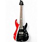 Used DBZ Guitars Used DBZ Guitars RX 7 Red with Black and White Stripes Solid Body Electric Guitar thumbnail