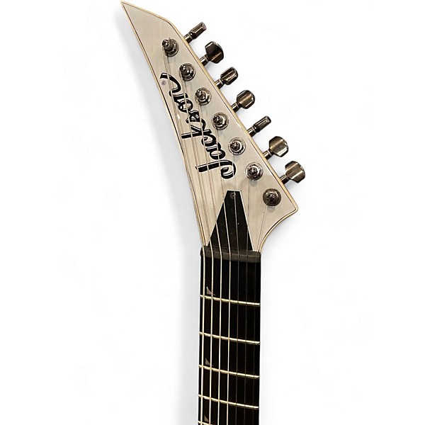 Used Jackson SOLOIST SL7A UNICORN WHITE Solid Body Electric Guitar