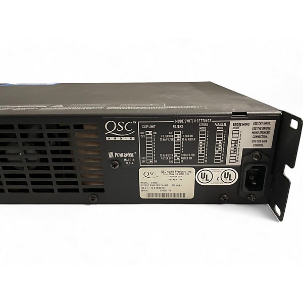 Used QSC Used QSC CX502 Power Amp