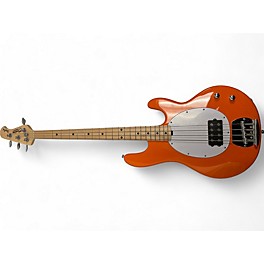 Used Ernie Ball Music Man Used Ernie Ball Music Man Intro series RAY2  Orange Electric Bass Guitar