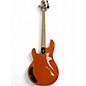 Used Ernie Ball Music Man Used Ernie Ball Music Man Intro series RAY2  Orange Electric Bass Guitar