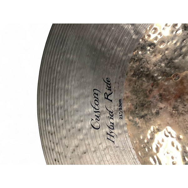 Used Zildjian Used Zildjian K Custom Hybrid Ride Cymbal