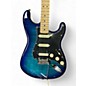 Used Fender Used Fender Player Plus Stratocaster Plus Top HSS Blue Burst Solid Body Electric Guitar