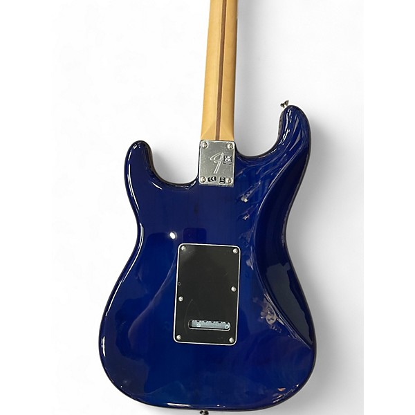 Used Fender Used Fender Player Plus Stratocaster Plus Top HSS Blue Burst Solid Body Electric Guitar