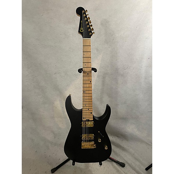 Used Charvel Used Charvel DK24-7 Angel Vivaldi Signature NOVA Flat Black Solid Body Electric Guitar