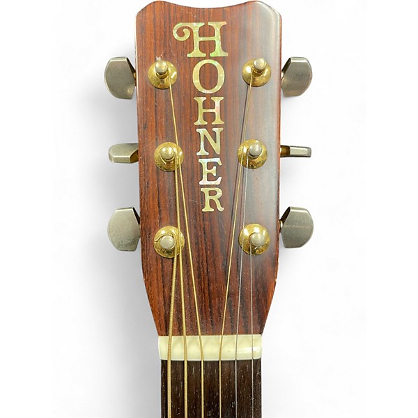 Used Hohner Used 1970s Hohner G10 Natural Acoustic Guitar